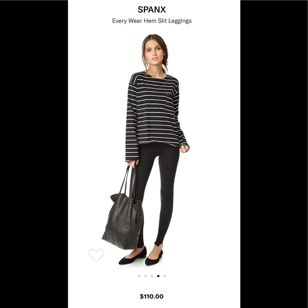Spanx slit leggings a rare SOLD out style - Picture 6 of 6